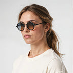 Lunettes de soleil rondes en métal polarisées UV400 – Legacy ANTWERP