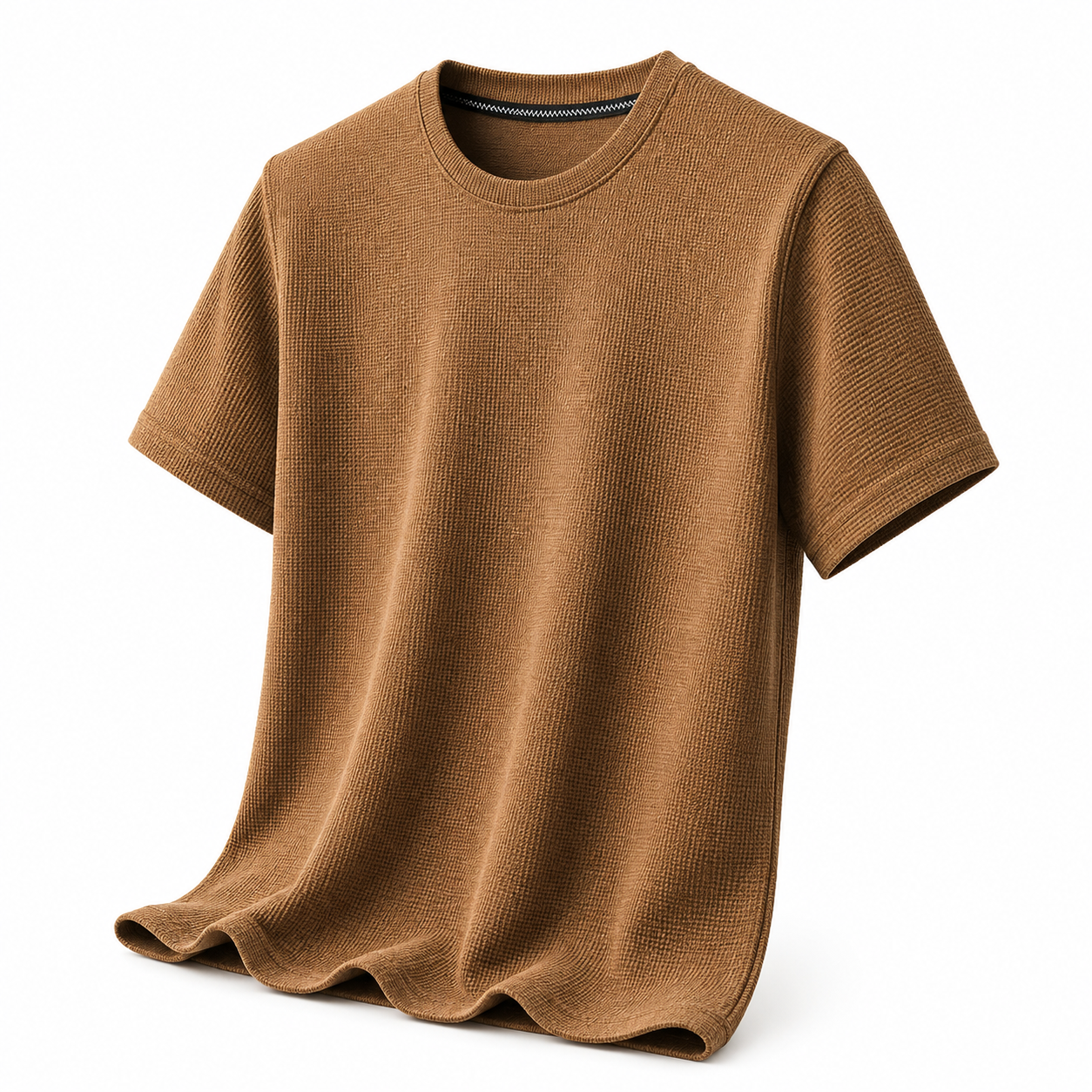 Men's Waffle Knit T-Shirt for Casual Wear – product image 4