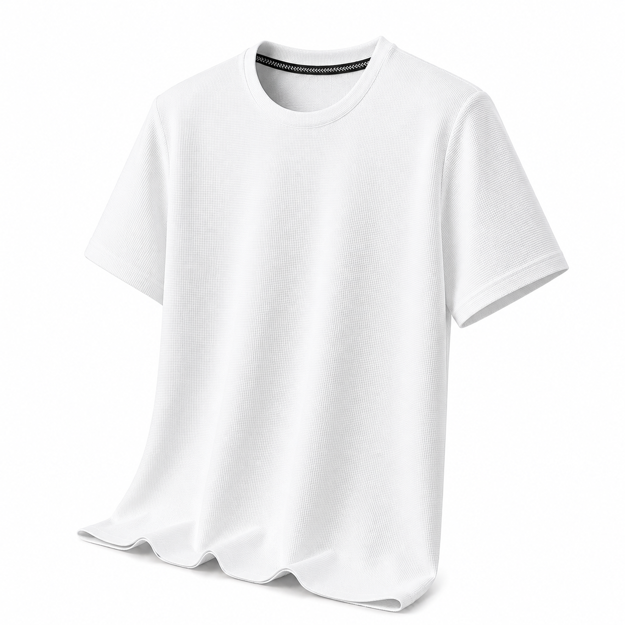 Men's Waffle Knit T-Shirt for Casual Wear – product image 5