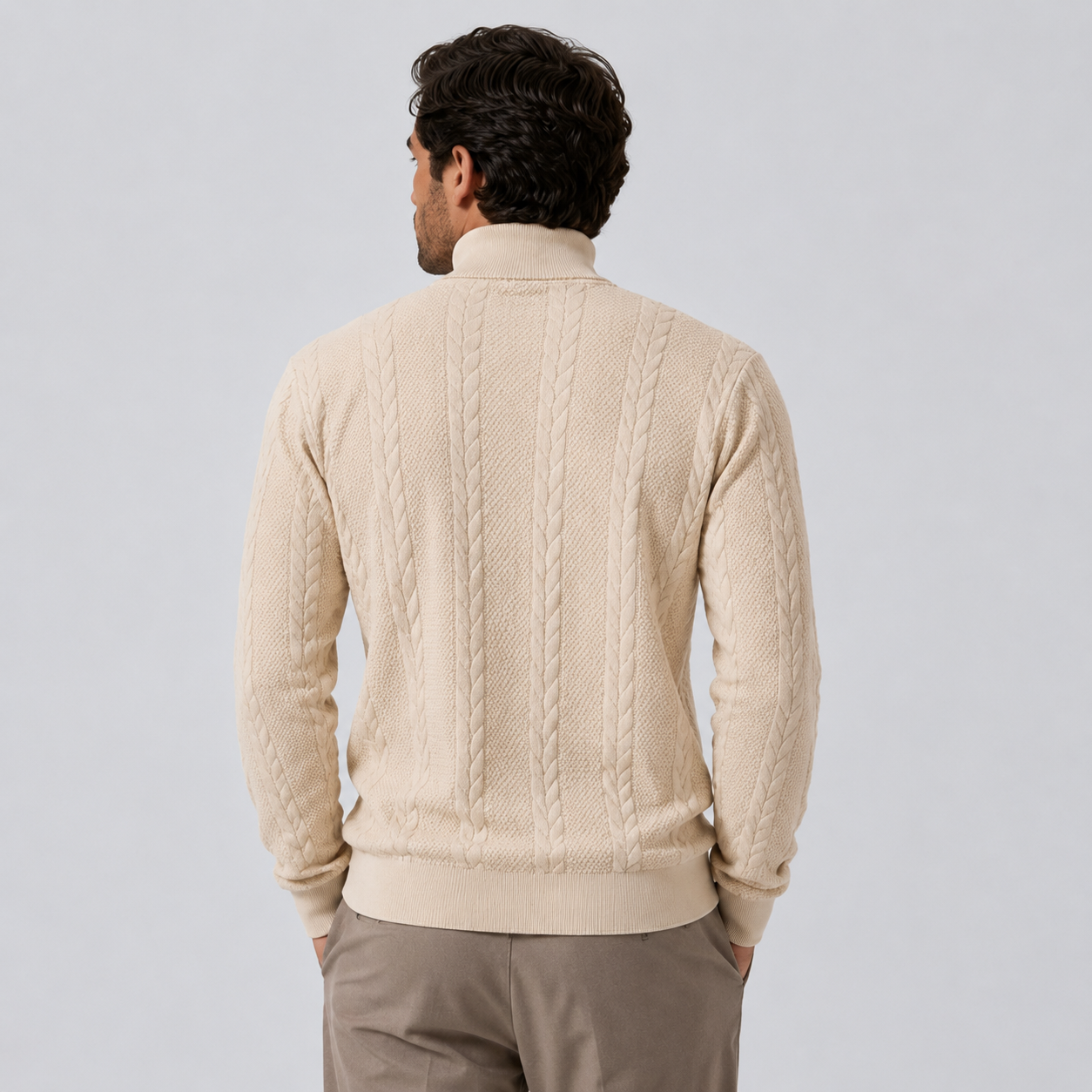 Men's Knit Sweater – Old Money Style – product image 7