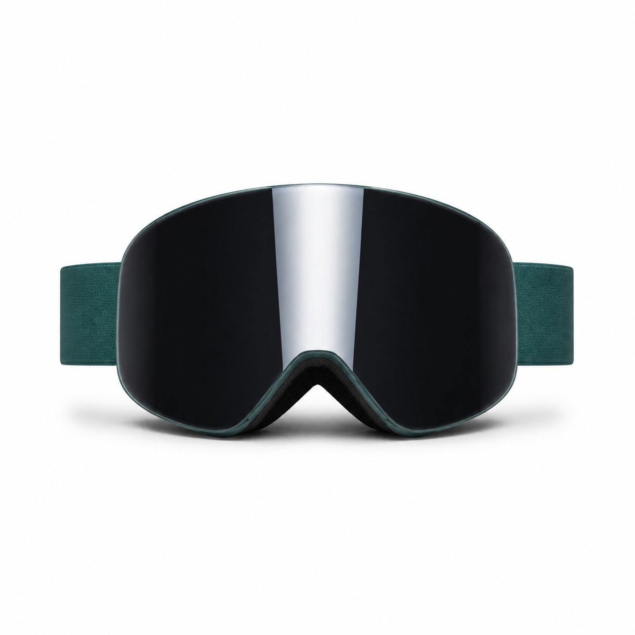 ARTIKA Teal Mirrored UV400 Anti-Fog Ski Goggles 2