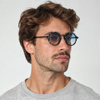 Lunettes de soleil rondes en métal polarisées UV400 – Legacy ANTWERP