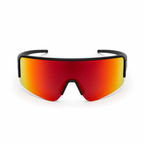 JAWO Sunset Orange UV400 Running & Cycling Sunglasses - white background product view 1