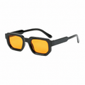 Legacy AMSTERDAM Black frame sun lens angle on pure white background