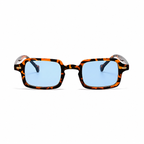 HELSINKI tortoise frame light blue lens front view on pure white