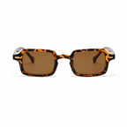 HELSINKI tortoise frame brown lens front view on pure white