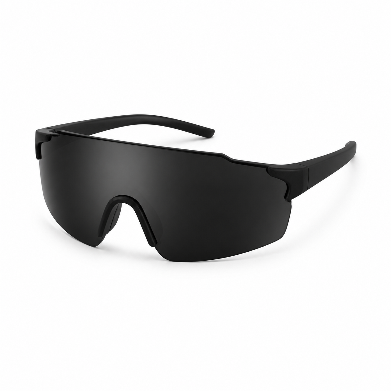 NASH Midnight Black Lightweight Shield Sunglasses 4